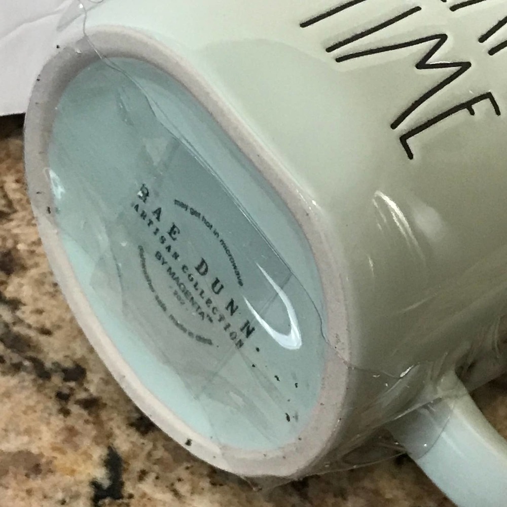 Rae Dunn On Island Time Palm Tree lidded Mug NEW - Picture 7 of 7